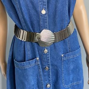 Vintage Stretch Shell Belt